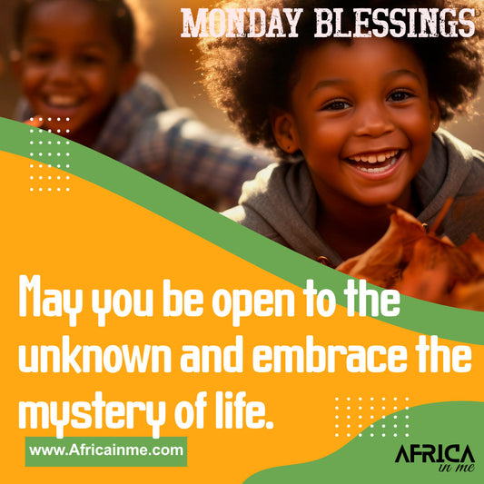 African American Monday Morning Blessings for a calm life