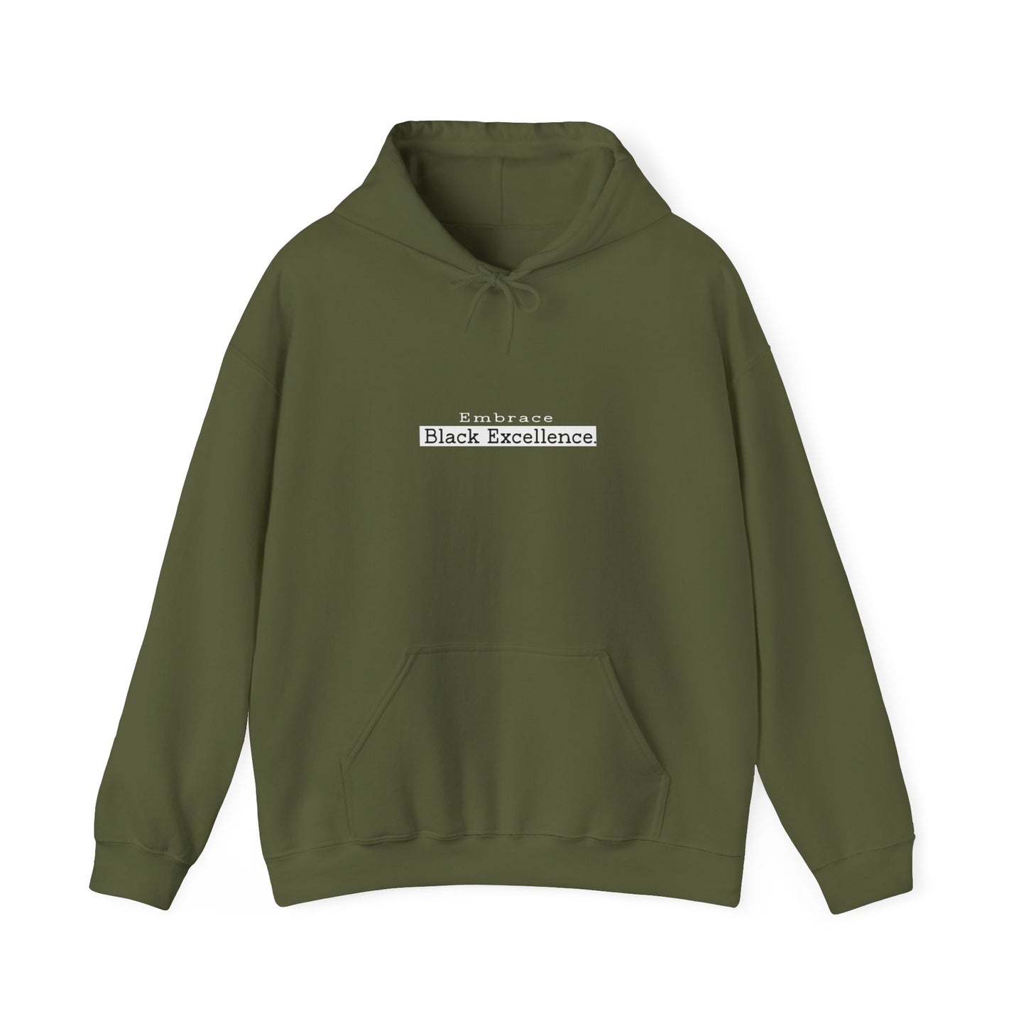 Black Excellence Hoodie Simple