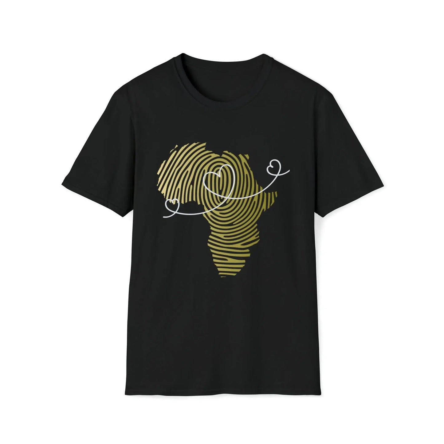 Africa T shirts | Black Culture Fingerprint t shirt