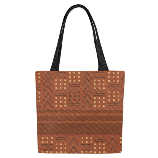 African American tote bags clay | Set of 4