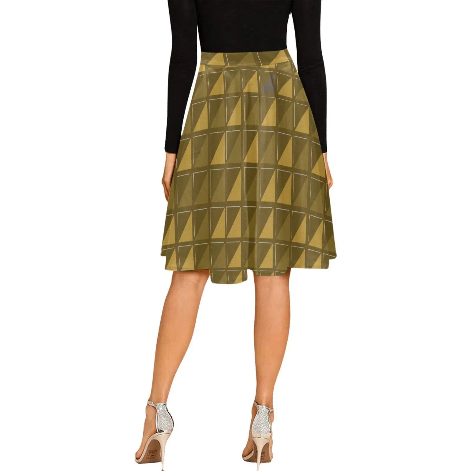 African attire print Skirts Flaxen