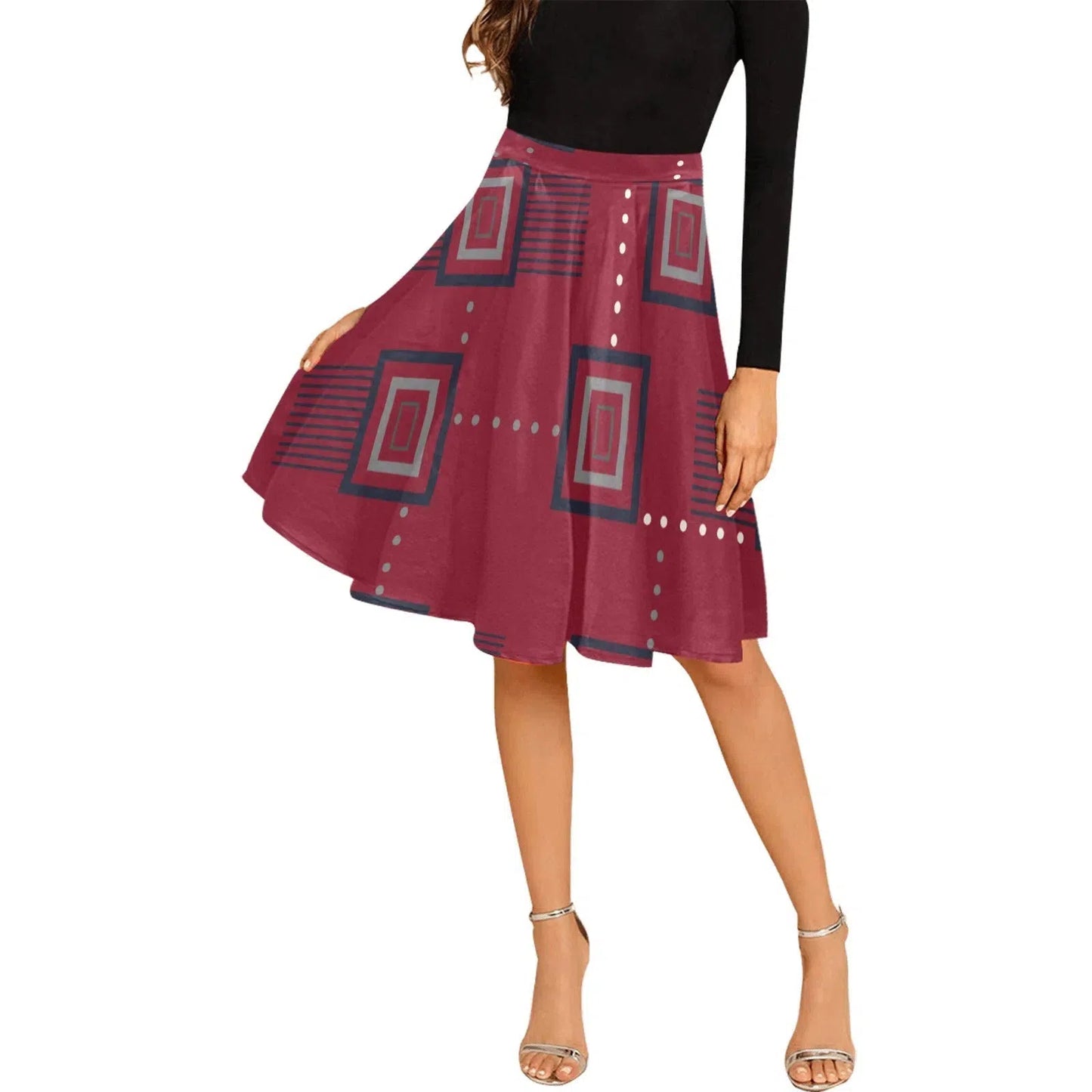 African attire print Skirts Hibiscus