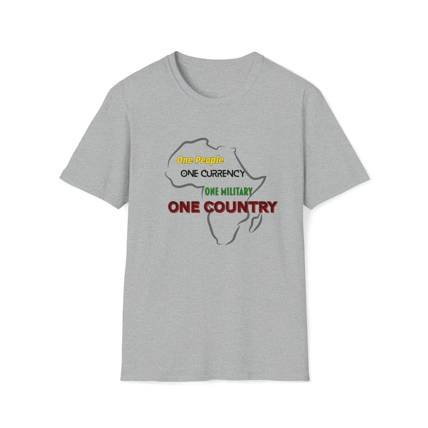 Afrocentric T Shirts Pan African | One Africa