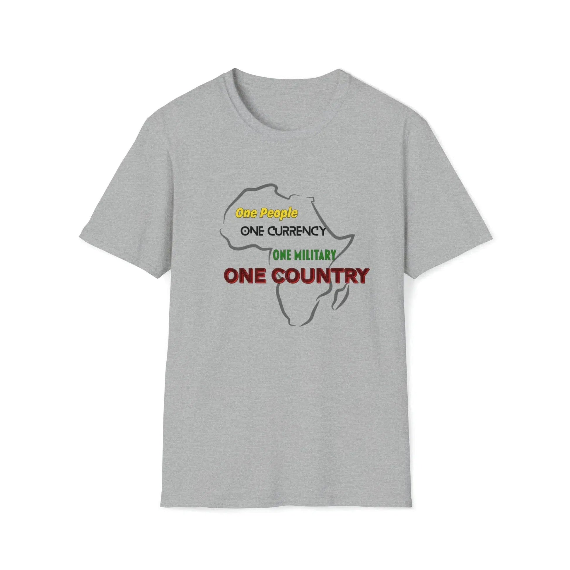 Afrocentric T Shirts Pan African | One Africa