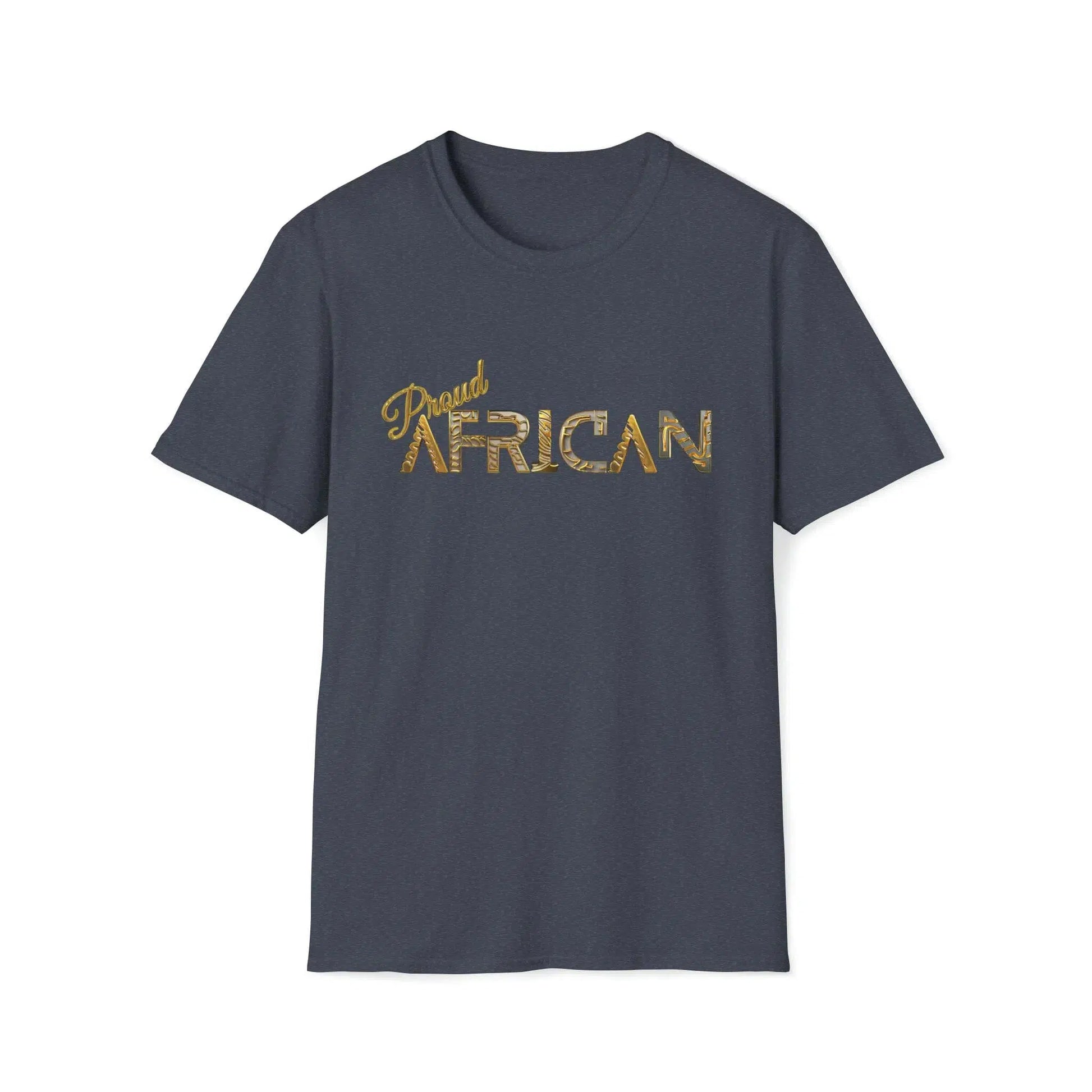 Black Culture Clothing | African Pride T Shirt Golden