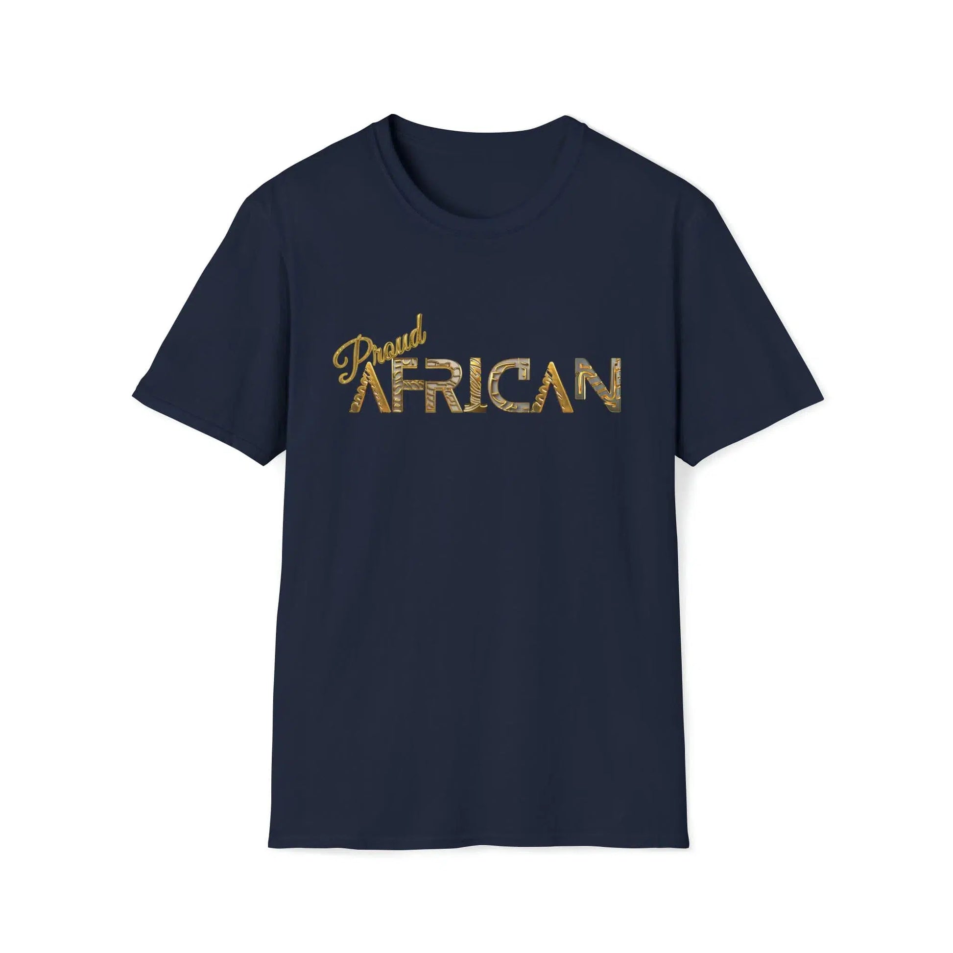Black Culture Clothing | African Pride T Shirt Golden