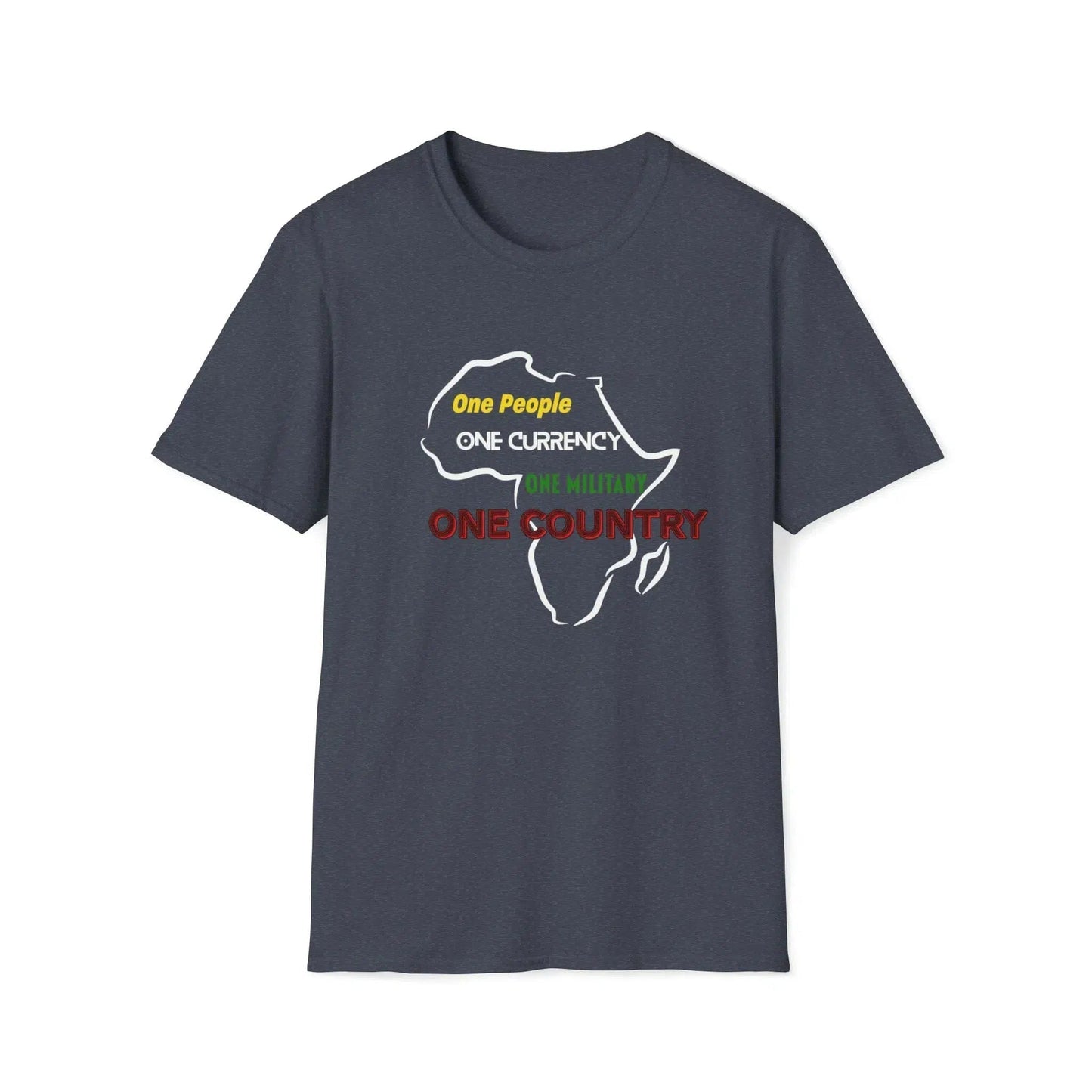 Afrocentric T Shirts Pan African | One Africa