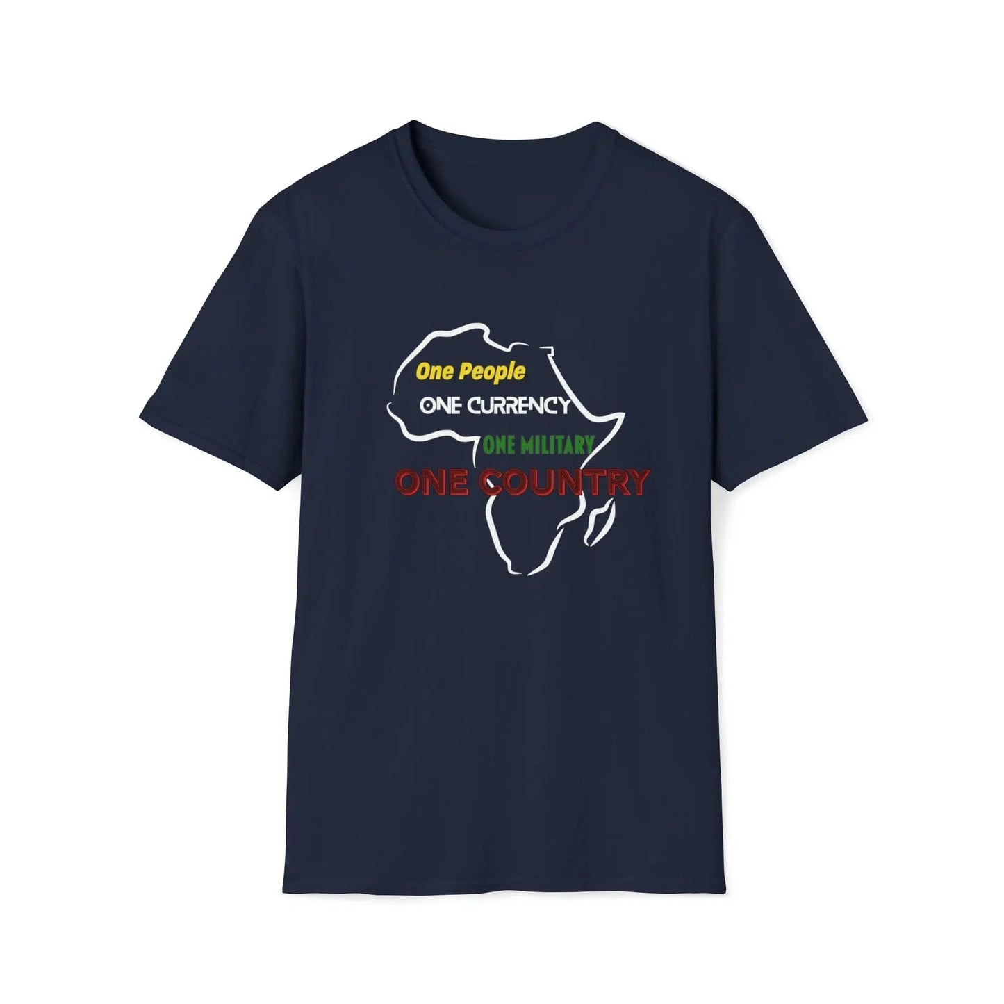 Afrocentric T Shirts Pan African | One Africa