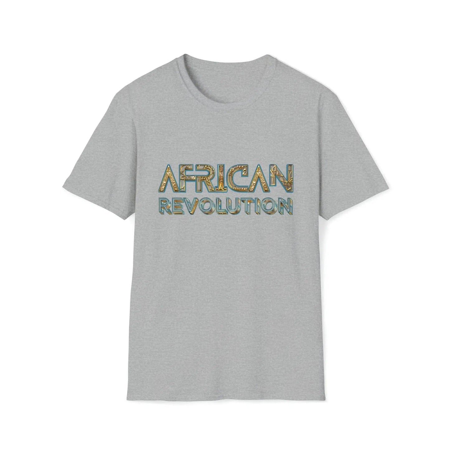 Black empowerment pride tee shirts | African Revolution Golden