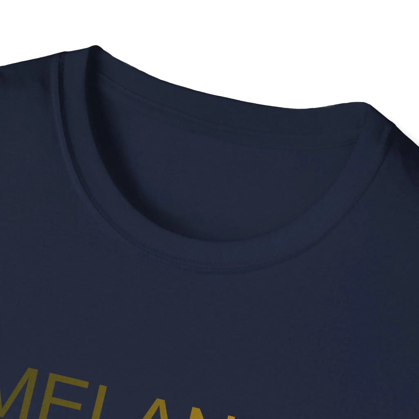 Melanin tshirt close up