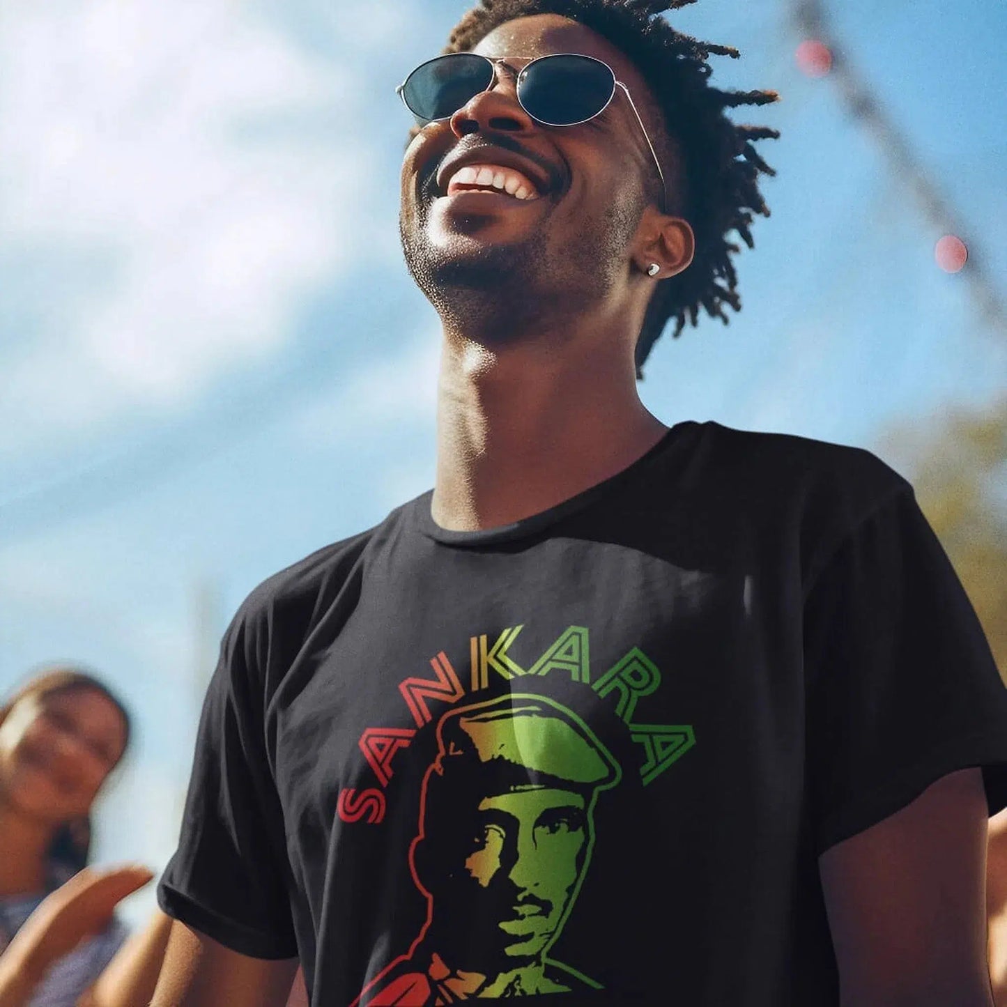 Thomas Sankara t shirt the Colours of a Hero