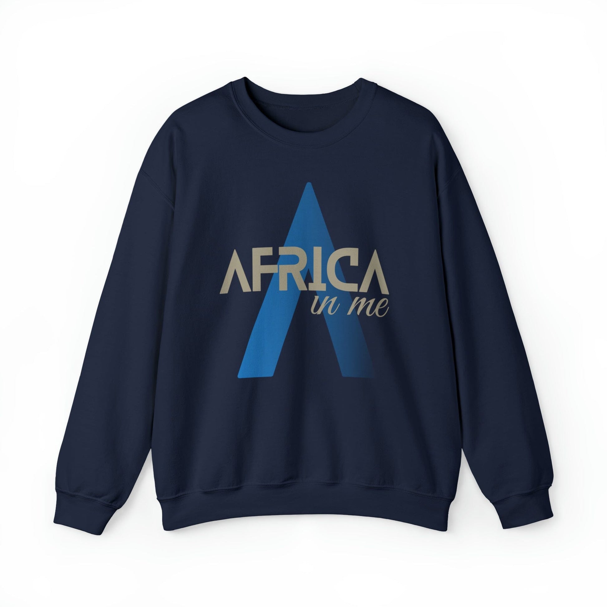 Black History month Sweatshirts Superhero Africa in Me Sweatshirt  Navy