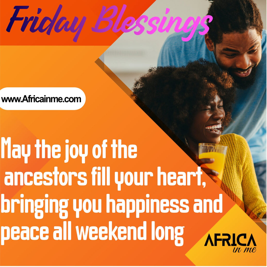 African American Friday Morning Blessings for Patience and Joy