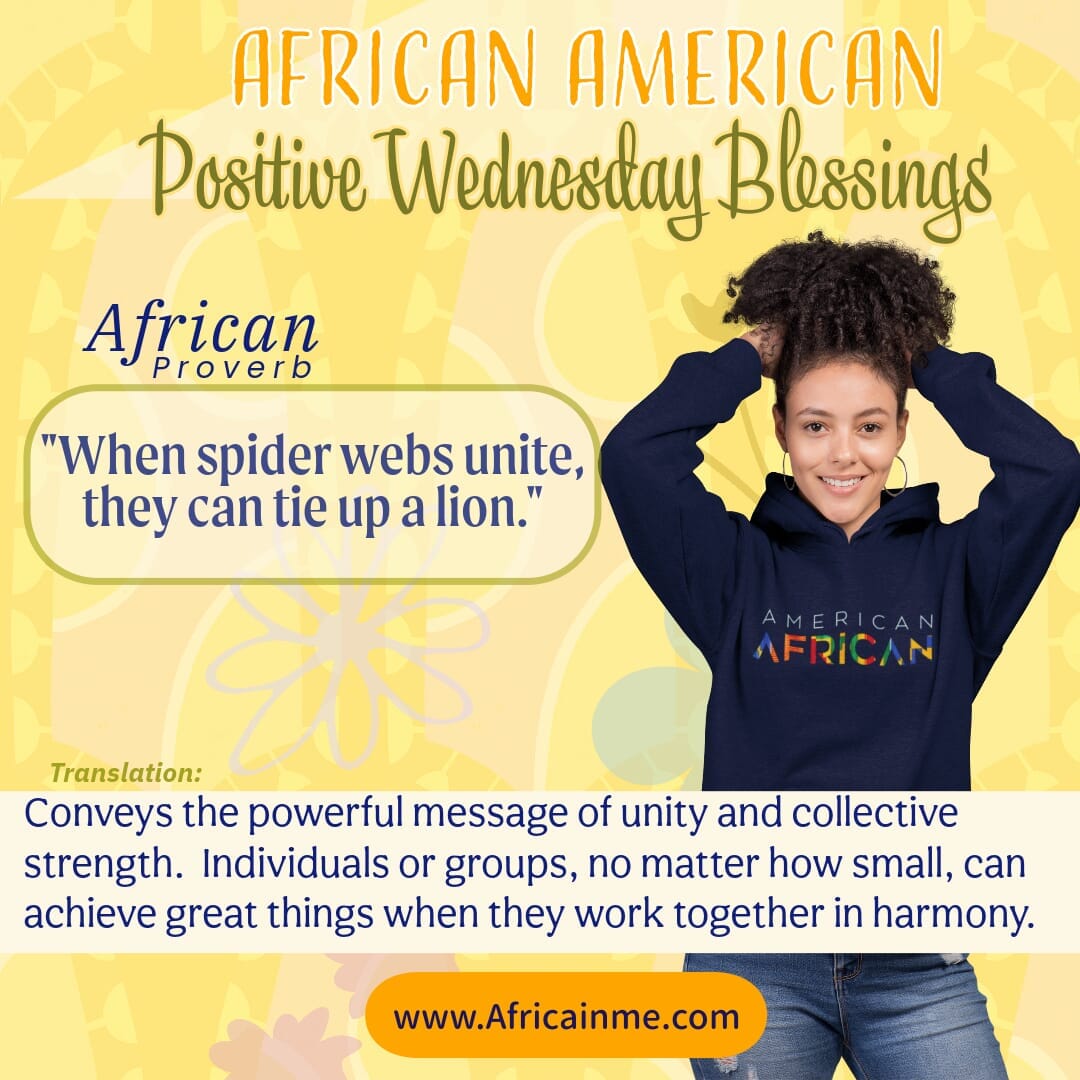 African American Positive Wednesday Blessings