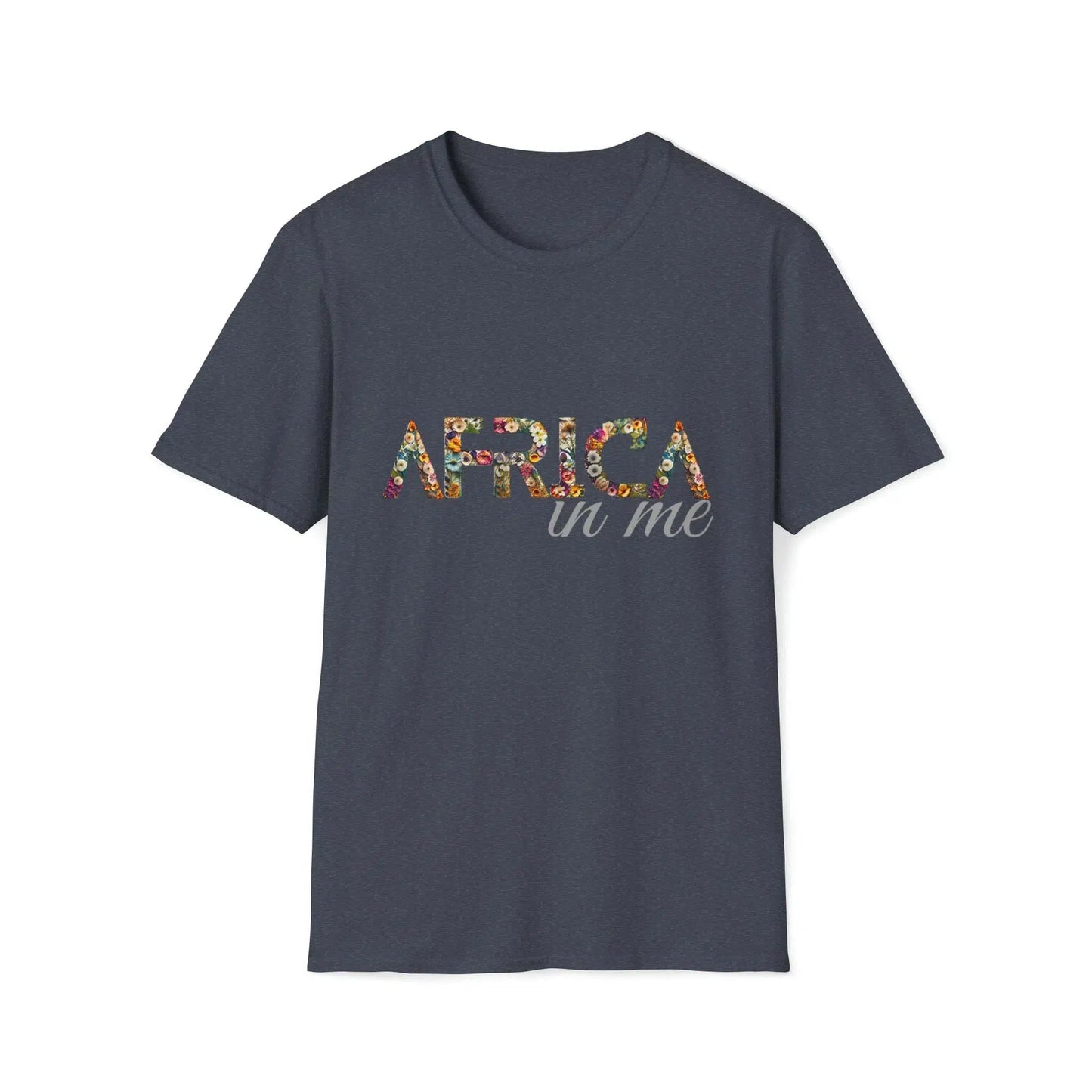 African American T shirts |Africa in me Flowers T Shirt