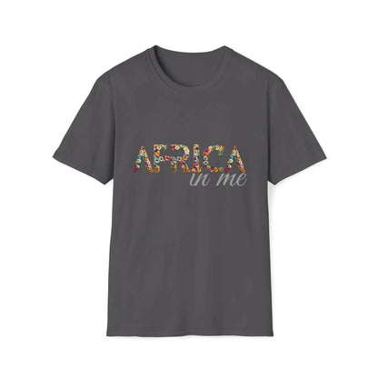 Black Power T shirts |Africa in me Flowers T Shirt
