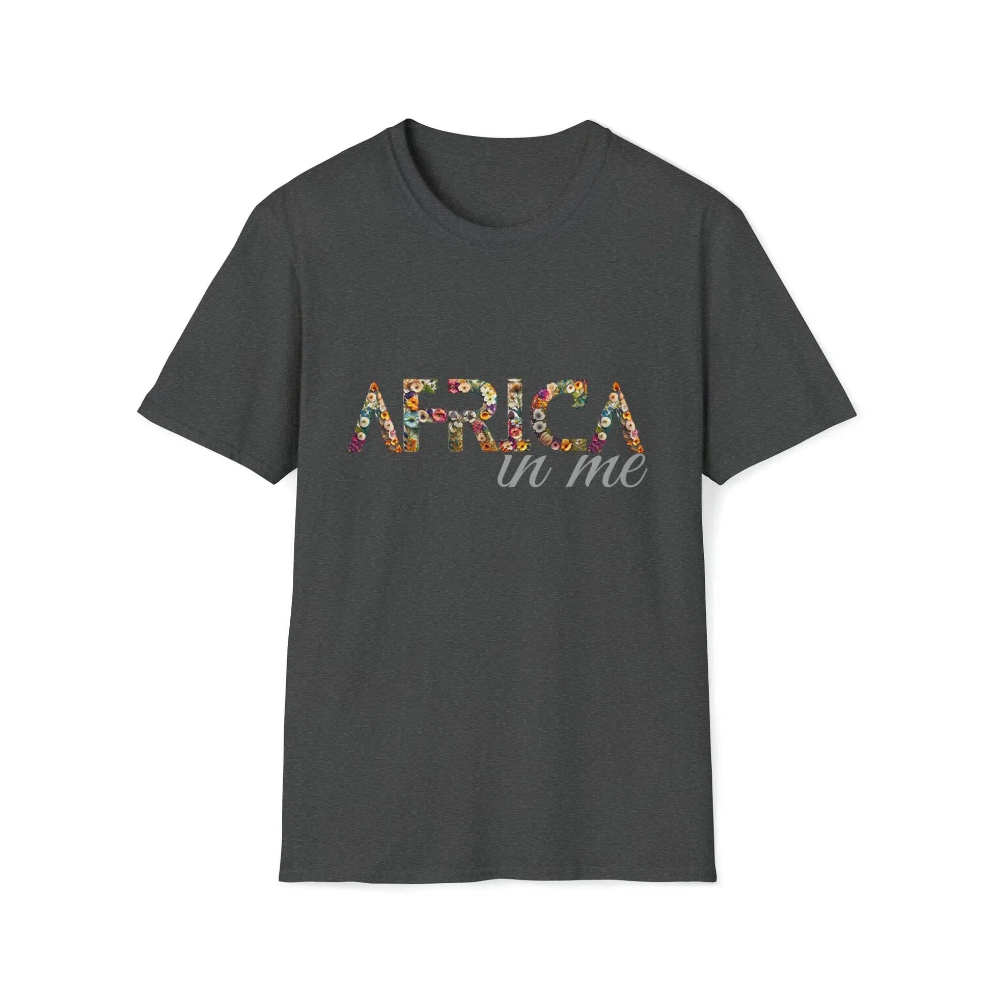 Africa T shirts |Africa in me Flowers T Shirt
