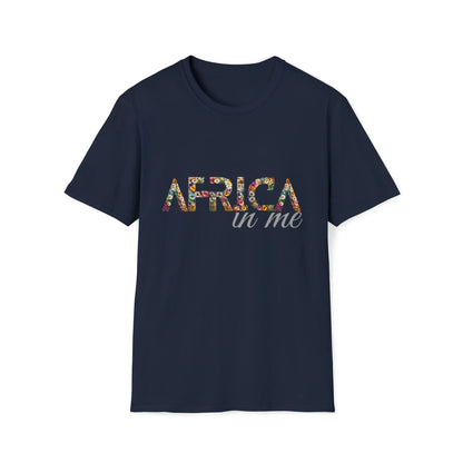 Africa T shirts |Africa in me Flowers T-Shirt
