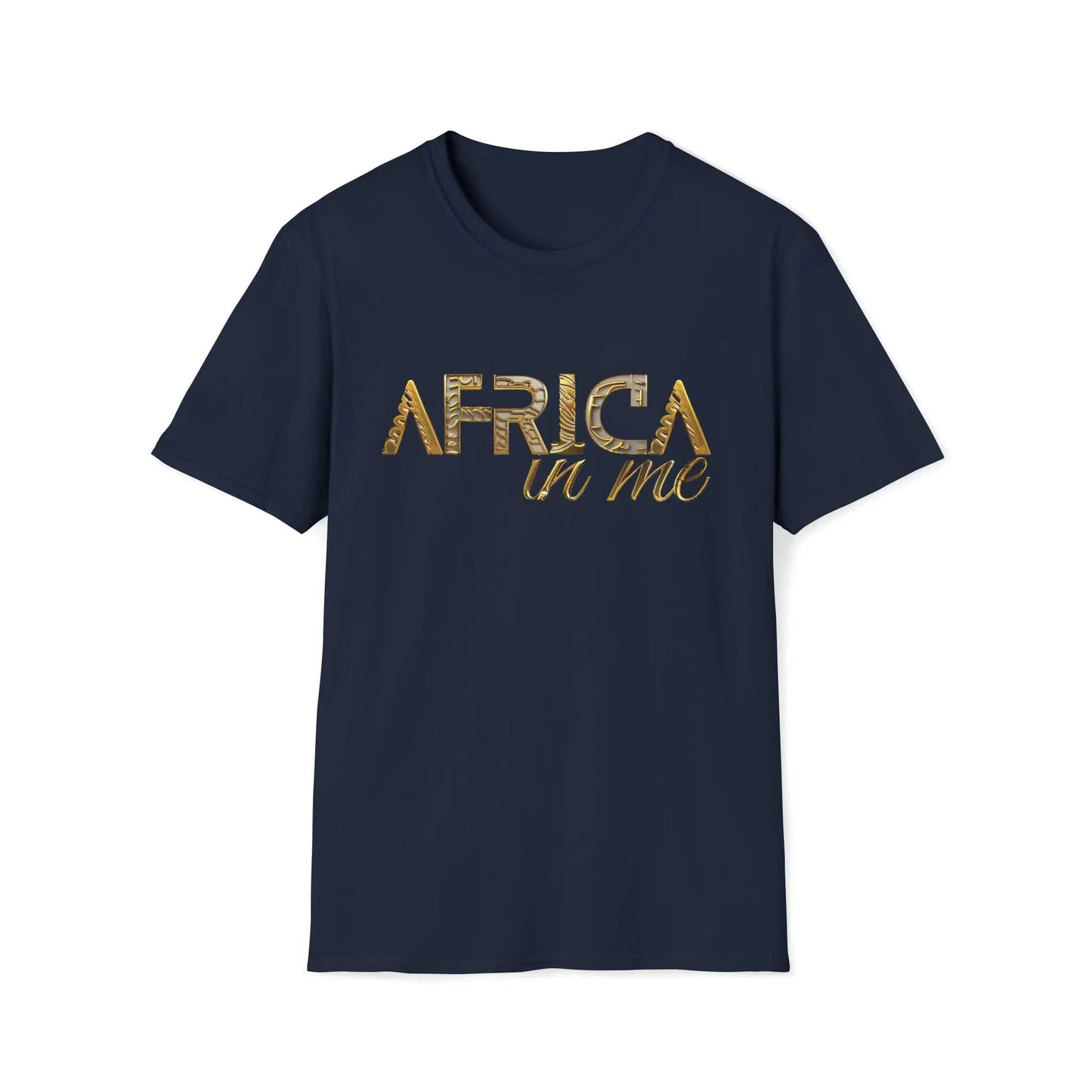 Black Power T shirts | Black Culture Africa in me Golden t-shirt