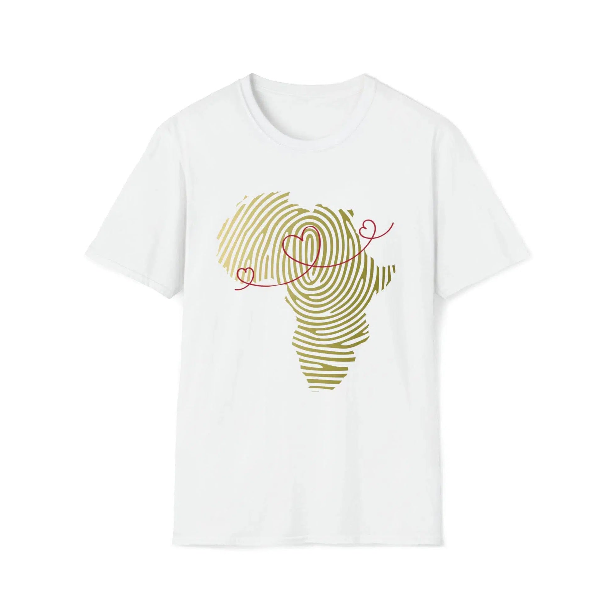 Africa T shirts | Black Culture Fingerprint t shirt
