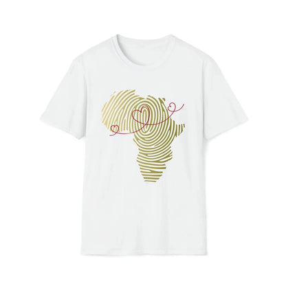 Africa T shirts | Black Culture Fingerprint t shirt