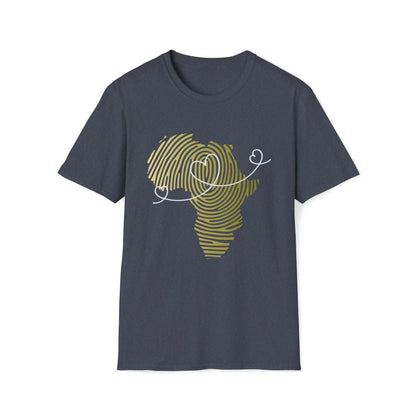 Black love T shirts | Black Culture Fingerprint t shirt