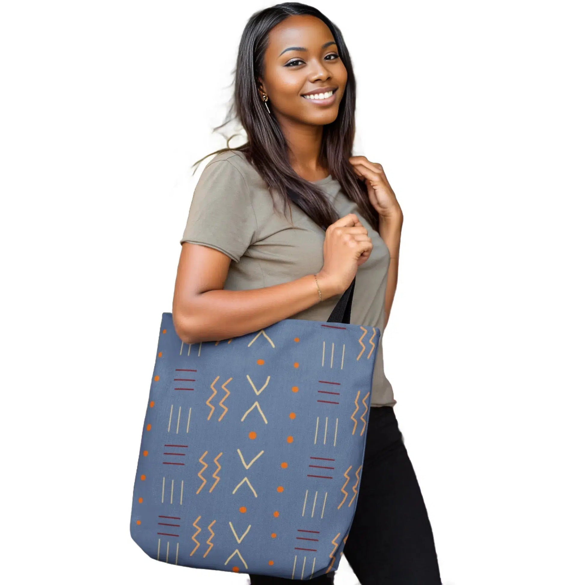 African American Tote Bags Denim