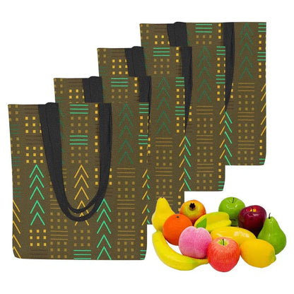 African American Tote Bags Olive