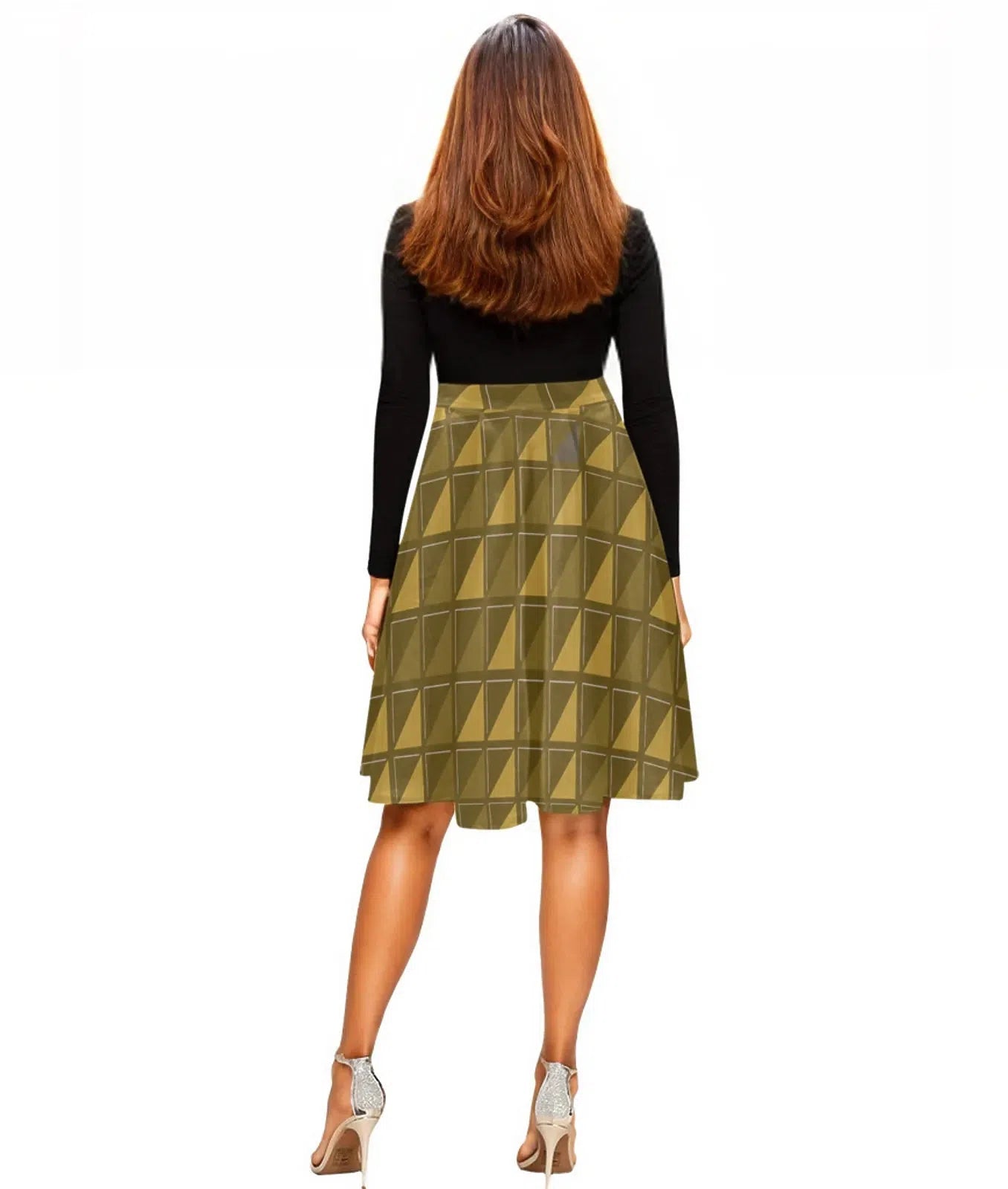 African clothing Plus size Skirts Flaxen