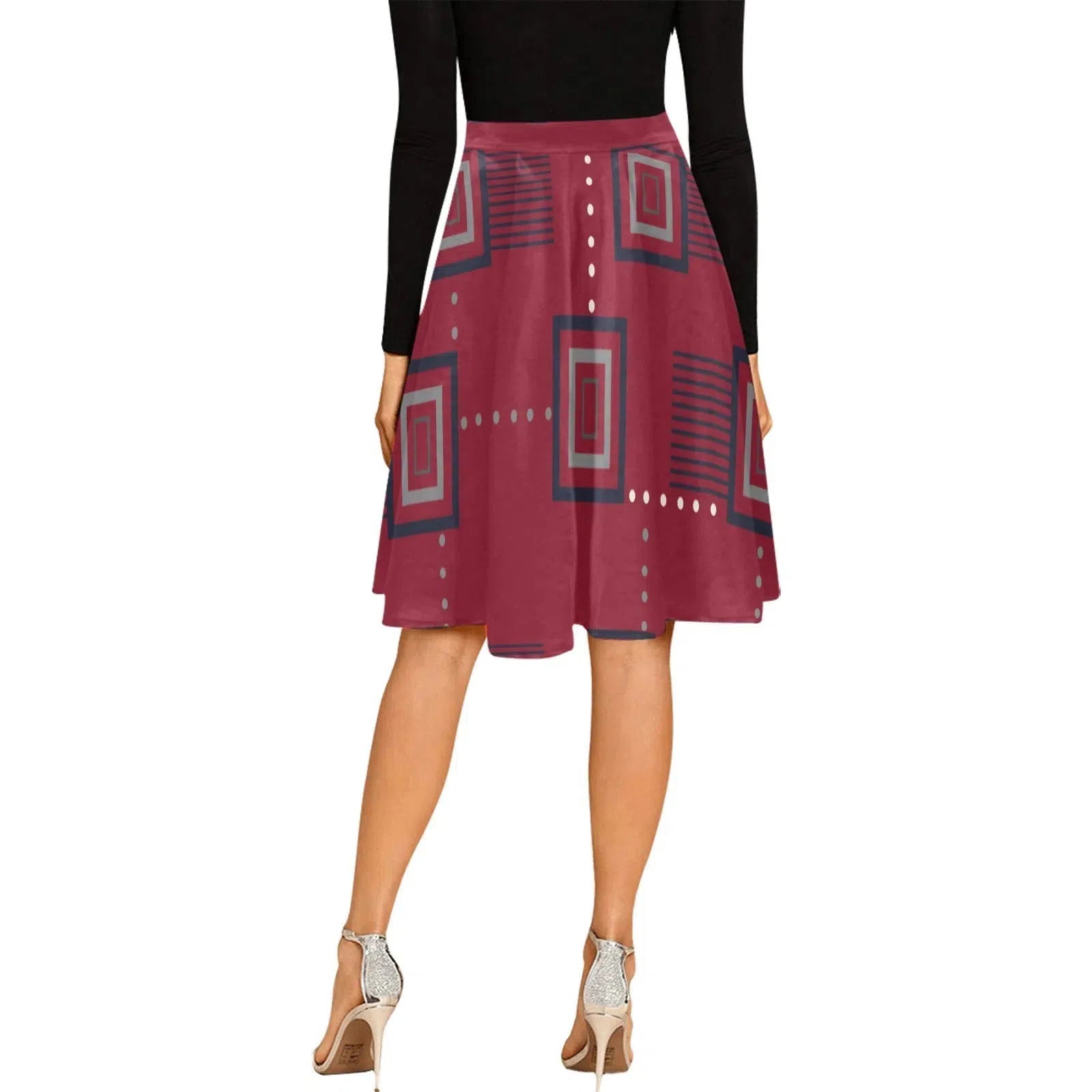 African clothing Plus size Skirts Hibiscus