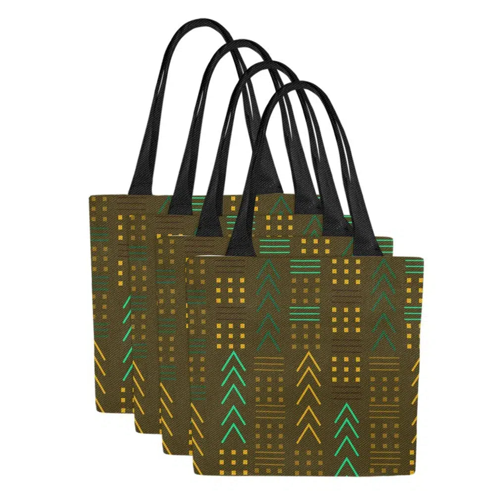 African American Tote Bags Olive