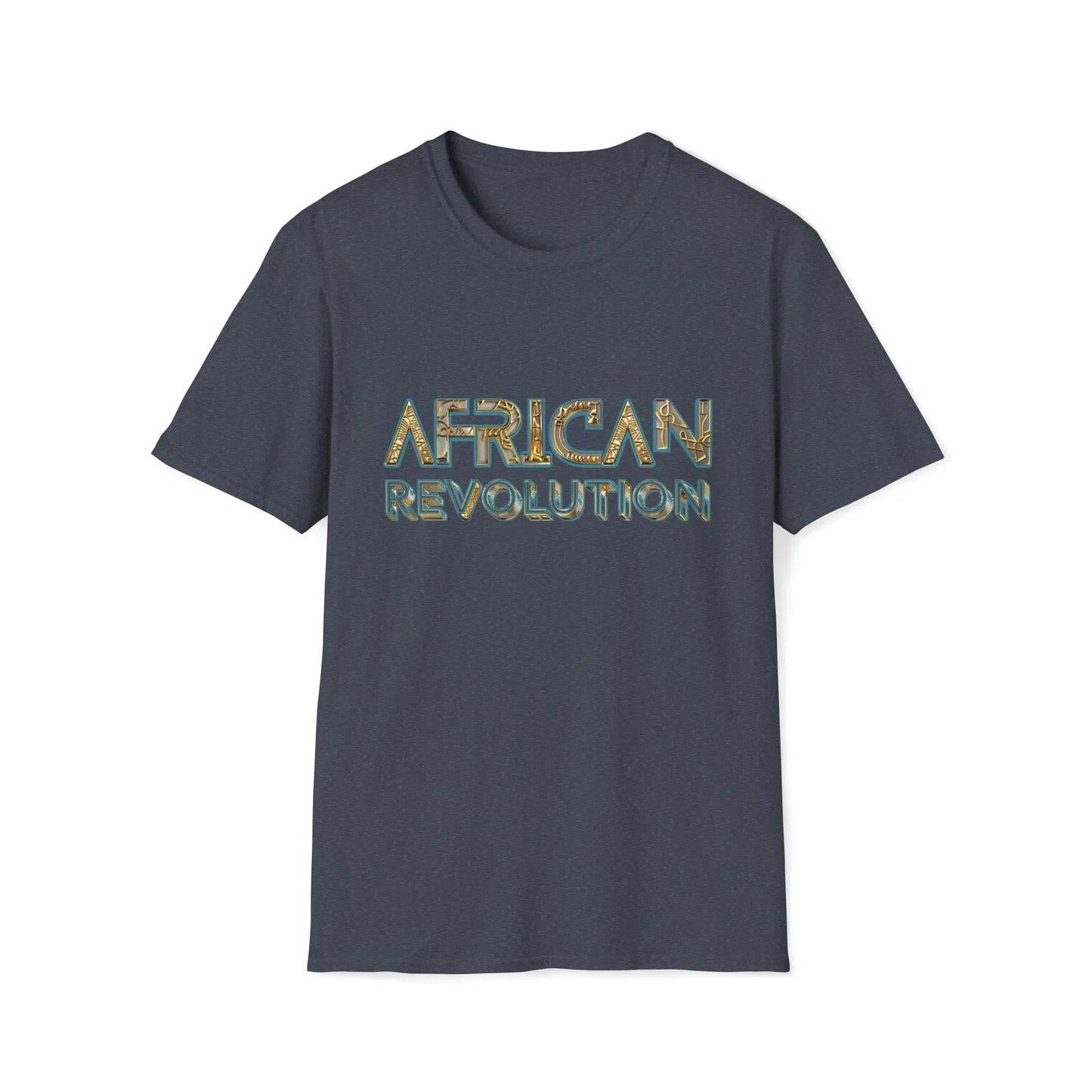 Afrocentric T Shirts graphic tees | African Revolution Golden