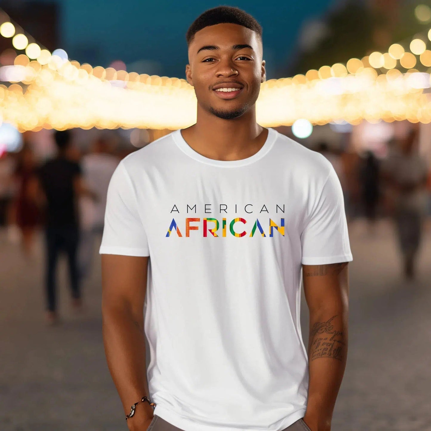 American African T shirt