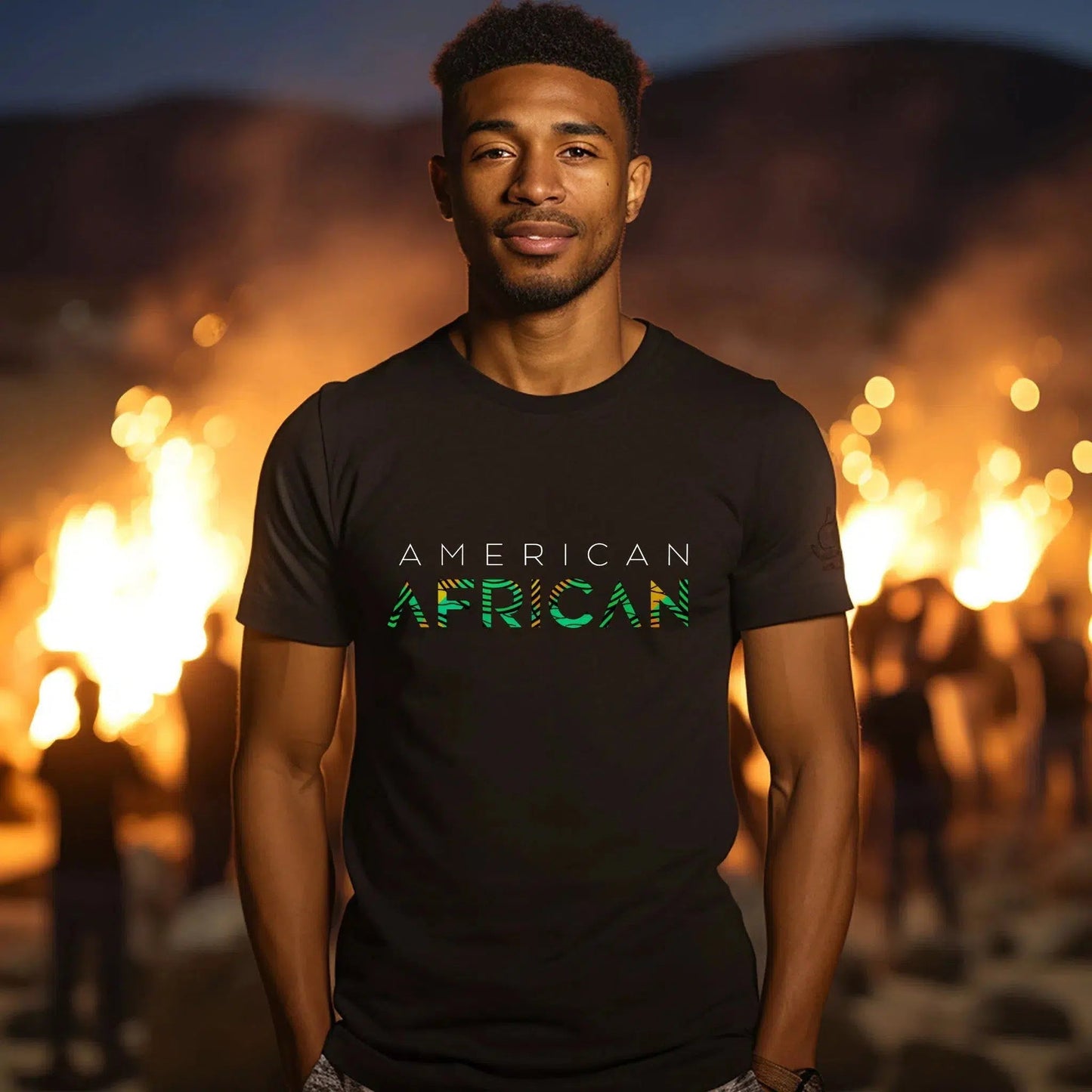 American African T shirt