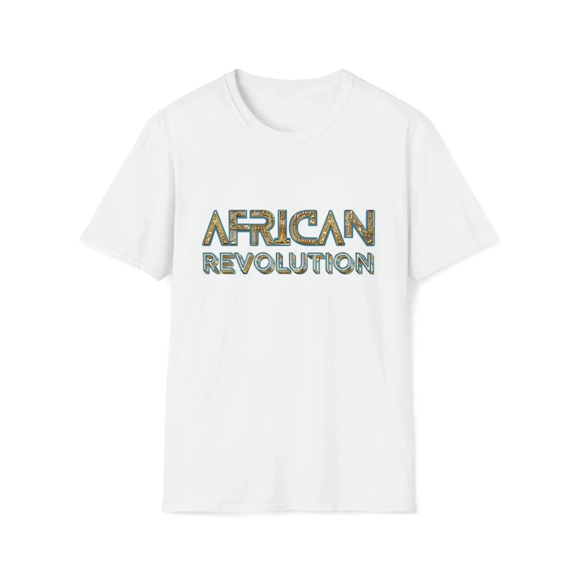 Black empowerment pride tee shirts | African Revolution Golden