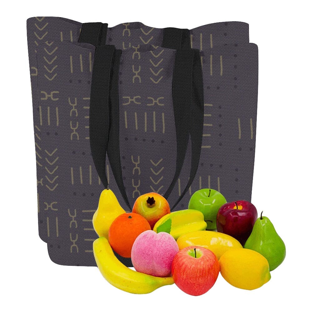 foldable reusable shopping bags, Graphite