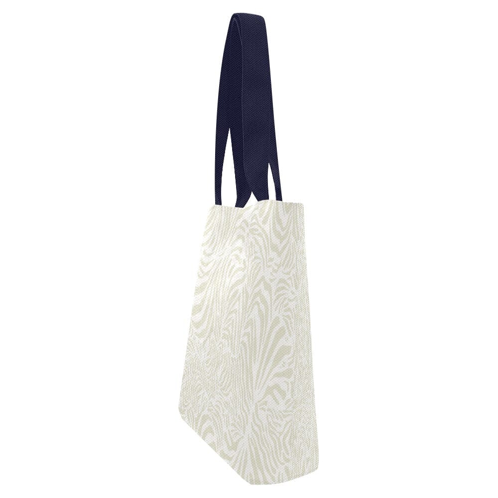 foldable reusable shopping bags, Ivory