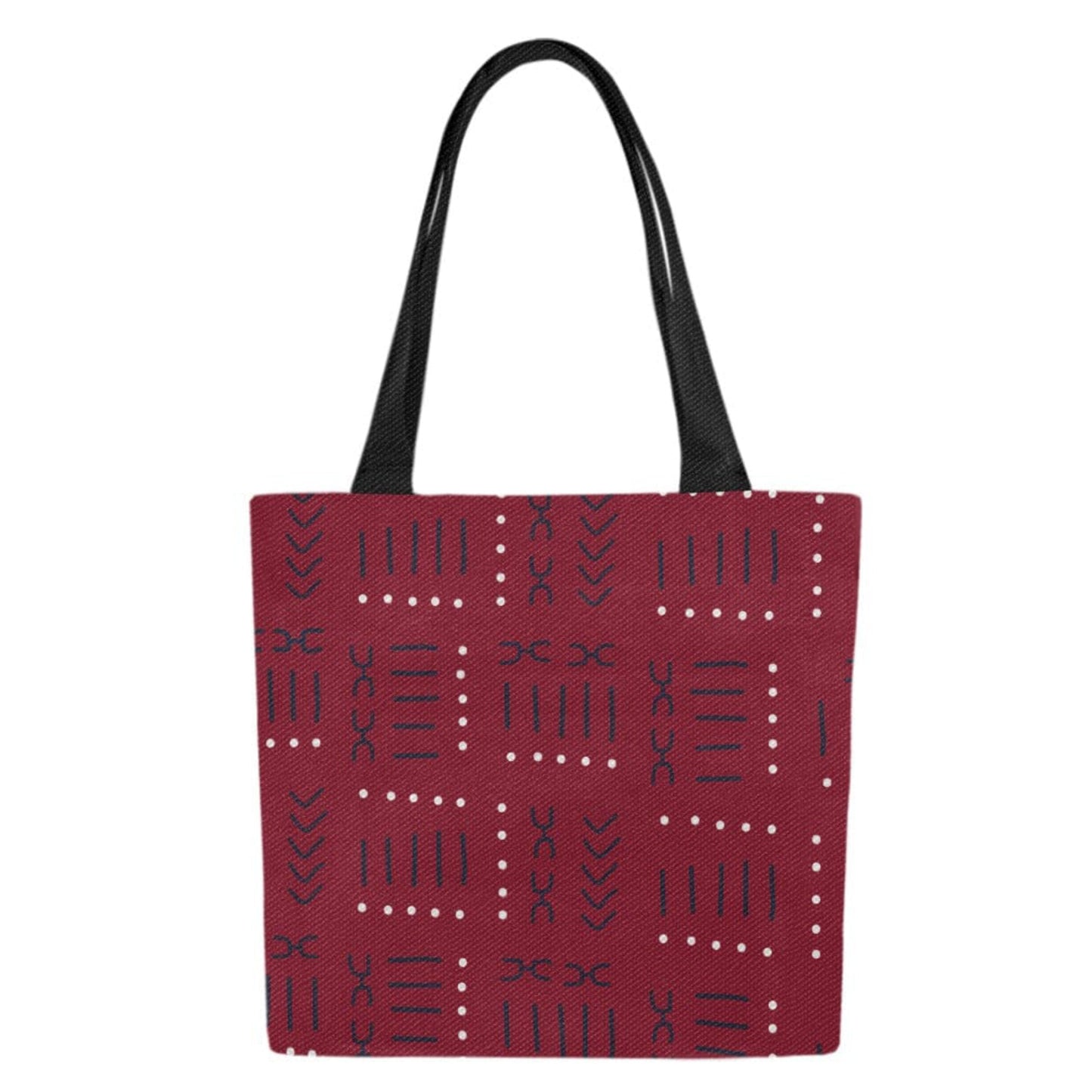 reusable grocery shopping tote bag Crimson