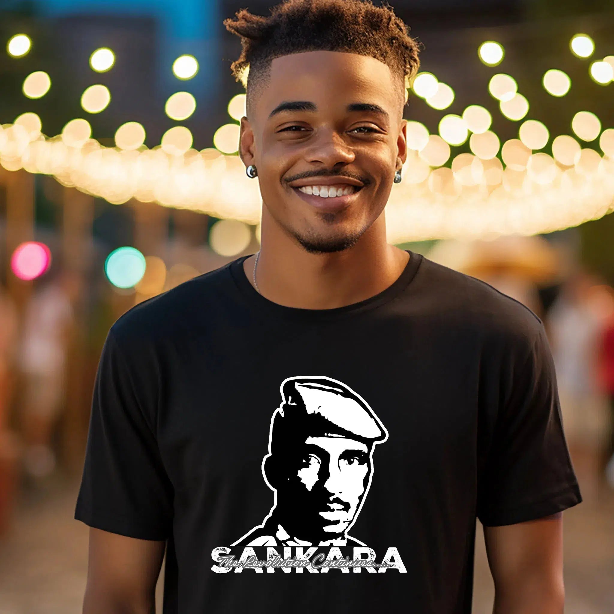 Thomas Sankara t shirt Celebrating a Great Pan African Icon