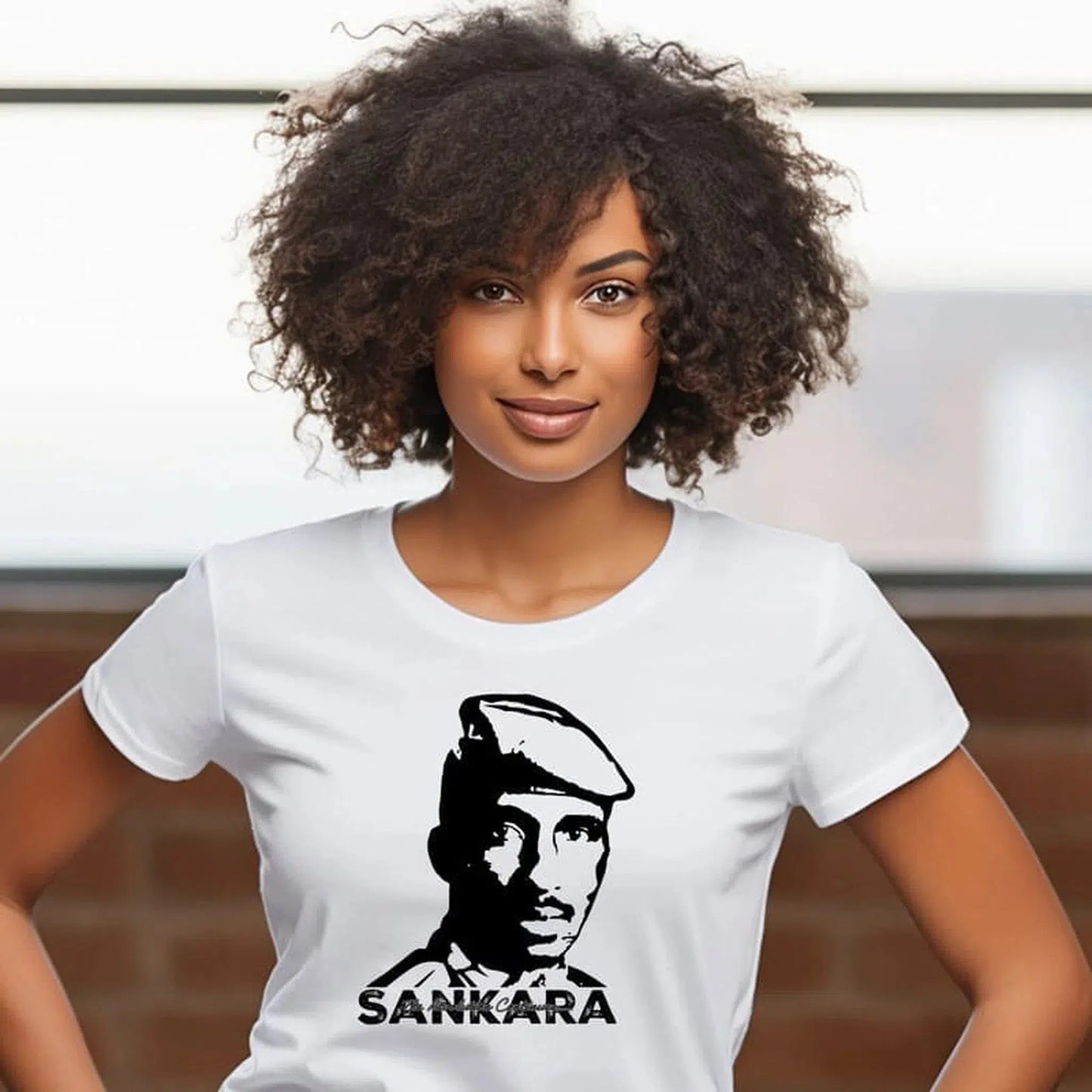 Thomas Sankara t shirt: Burkina Faso a Great Pan African Icon