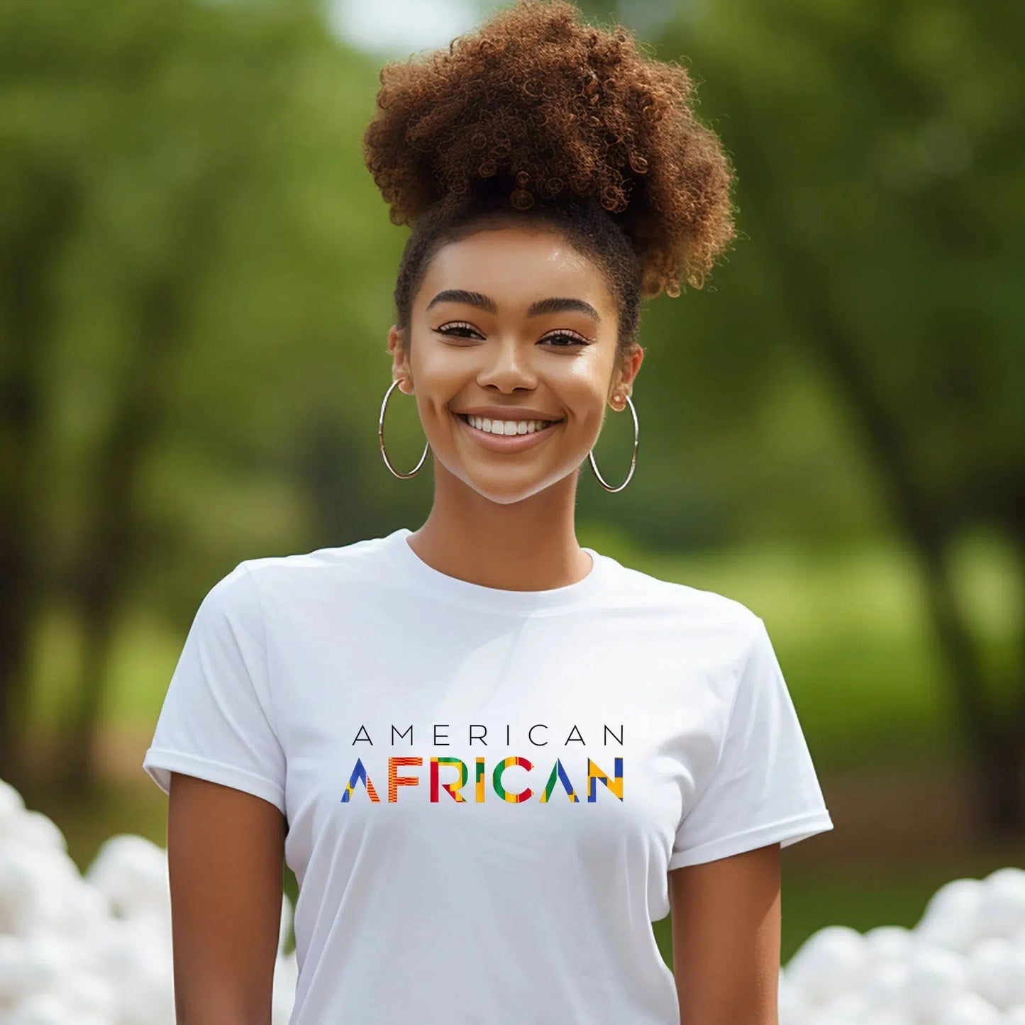 American African T shirt