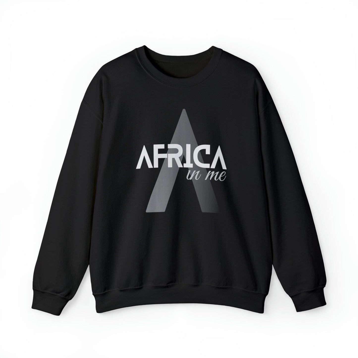 Black History Sweatshirts Superhero Africa in Me Sweatshirt Printify S Black 